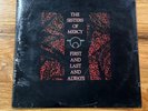 The Sisters Of Mercy - First And Last And Always Vinyl NEW SEALED 1st US PRESS