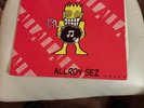 ALL Allroy Sez Vinyl Record LP  Descendents Dag Nasty Punk Rock