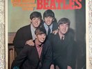 BEATLES PLEASE PLEASE ME APPLE AP8675 JAPAN RED LP 1969 ORIG BOOKLET LYRICS EX-