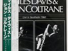MILES DAVIS & JOHN COLTRANE LIVE IN STOCKHOLM 1960 DIW DIW25006 JAPAN OBI 2LP