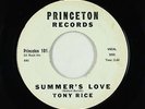 Doo-Wop Teen 45 - Tony Rice - Summer's Love - Princeton