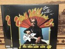 Hank Williams Jr. Rich White Honky Blues Autographed Gold Color Vinyl Signed