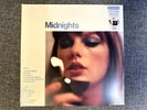 Taylor Swift Midnights Moonstone Blue signed mit Autogramm NEU Vinyl LP