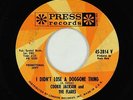 R&B Soul 45 - Cookie Jackson & Flares - I Didn't Lose A Doggone Thing - Press