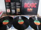 AC/DC 3 Record Box Set Atlantic 1978 Vinyls Rare No Poster