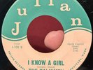 NW Garage Psych Screamer 45 THE TALISMEN I Know A Girl JULIAN SIGNED VG++ *