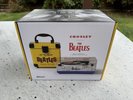 The Beatles Mini Turntable Record Player with 4 3