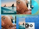 DUA LIPA RADICAL OPTIMISM SIGNED Insert + AQUA BLUE VINYL  LP + CASSETTE IN HAND