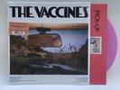 THE VACCINES PICK UP FULL OF PINK CARNATIONS Translucent Pink VINYL SIGNED COVER