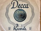 WHITE CHRISTMAS BING CROSBY 78 RECORD LET'S START THE NEW YEAR RIGHT DECCA 18429
