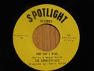 The Bonnievilles Michigan garage 45 Now She's Mine bw I'm walking The Dog