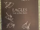 Autographed Eagles The Long Run Vinyl lp Henley Walsh  signed Frey Schmit Felder
