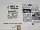 Vampire Weekend Frog On the Bass Drum Vol. 2 SEALED LIVE Fanclub LP /5000 Only