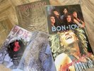 5 X Bon Jovi 12” Vinyl Singles New Jersey Era And Extras