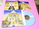 Iron Maiden LP Powerslave Europe Press NM Vinyl Celeste Ed Insert