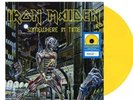 Iron Maiden Somewhere In Time  Canary Yellow Colored Vinyl LP + 3D-Print NEW