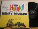 TAS RCA LSP 2559 Hatari Henry Mancini John Wayne Hawks 1S 1S 1962 OST VG++ TO NM