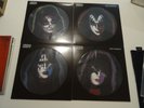 Kiss Picture Disc Set 4 Vinyl LP Gene Simmons, Paul Stanley, Ace Frehley, Criss
