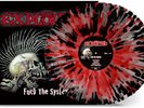 The Exploited Fuck The System Vinyl LP Colorful Splatter Black & Red New
