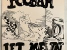 POOBAH – LET ME IN - VINYL LP BLACK 1998 PEPPERMINT PRODUCTIONS INC - VG+ - S