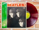 MEET THE BEATLES JAPAN ORIGINAL FIRST APPLE AR8026 RED WAX Tested Rare Fast