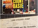 *Signed * COUNT BASIE One O'Clock Jump LP 1957 1ST PRESS 6-EYE w/ 9 Autographs