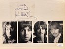 Paul McCartney Signed The Beatles White Album AUTO JSA LOA
