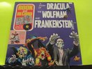 VHTF LP Story of Dracula Wolfman and Frankenstein Record & Book Peter Pan BR 508