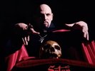 Satan Takes A Holiday - Red Marble - Anton Lavey - Record Album, Vinyl LP