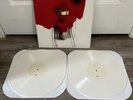Rihanna Anti White 2xLP Vinyl Urban Outfitters 2016 Exclusive Record Embossed