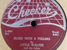 78RPM Checker 780 Little Walter - Blues with a Feeling / Quarter to Twelve, VG-