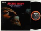 Archie Shepp - Three For A Quarter One For A Dime LP - ABC Impulse VG+