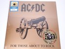 AC/DC FOR THOSE ABOUT TO ROCK Limited 50th Anniversary Gold Vinyl Sealed
