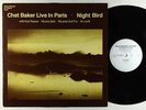Chet Baker - Live In Paris - Night Bird LP - Circle Germany VG++