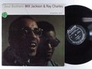 MILT JACKSON & RAY CHARLES Soul Brothers ATLANTIC LP VG+ mono q