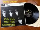 The Beatles - With The Beatles 1963 PMC 1206 Parlophone Vinyl Record Dark Cover