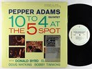 Pepper Adams Quintet - 10 To 4 At The 5-Spot LP - Riverside - OJC-031 VG+ Shrink