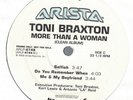 2 TONI BRAXTON MORE THAN A WOMAN & GIVE IT BACK ARISTA PROMO LP & 12