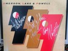 Emerson, Lake & Powell - LP   Fully Signed Front Cover   Autograph