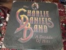 CHARLIE DANIELS BAND   A DECADE OF HITS LP (1983) Vintage-Original Shrink
