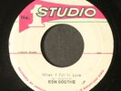 KEN BOOTHE / SOUL VENDORS: when i fall / when i fall in dub STUDIO 1 7