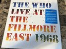 The Who - Live at the Fillmore East, 3 LP 50th Anniversary Edition, Sealed