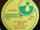 Deep Purple LP In Rock UK Harvest NO EMI Box Press SIGNED BY IAN GILLAN A2 B1
