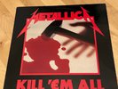 Metallica Kill 'Em All Vinyl LP 1983 Megaforce Records MRI 069 - First Press