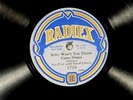 78 RPM Clarence Williams, Radiex 1724, Baby Won't You Please Come Home, E Jazz