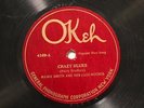 BLUES MAMIE SMITH & HER JAZZHOUNDS Crazy Blues OKEH 4169  V+V++