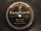 BLUES BLIND LEMON JEFFERSON  Beggin Back / Old Rounders Blues PARAMOUNT 12394