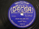BLUES KOKOMO ARNOLD Shine On Moon / Back On The Job DECCA 7390 E