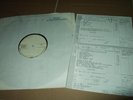 DAVID BOWIE : ZIGGY STARDUST PROMO ONLY WHITE LABEL TESTPRESSING LP 1990 EMI GER