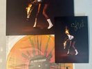 St Vincent - ALL BORN SCREAMING, Fire Splatter, Autographed Art Card. New/Sealed